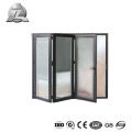 Schlankes graues Aluminium-Bifold-Terrassenschiebetürrahmenprofil aus Aluminium